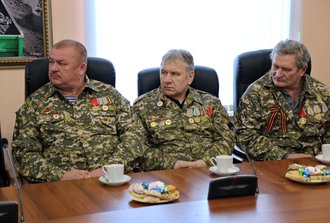Встреча генерального директора ТОО "Богатырь Комир" с ветеранами афганской войны